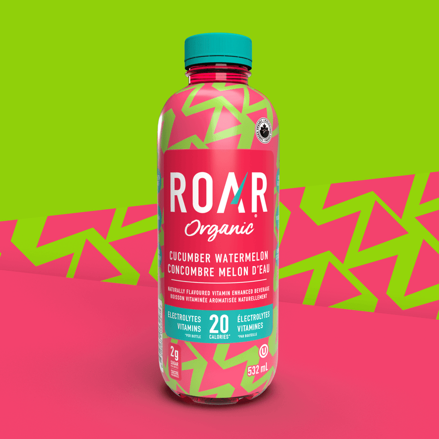 Peach Hydration Drink, 12 Pack - ROAR Organic